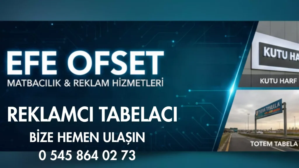 Günaltay Karabağlar Reklamcı Tabelacı