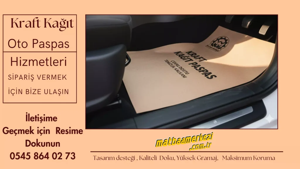 Konaklı Ödemiş Kraft Kağıt Paspas